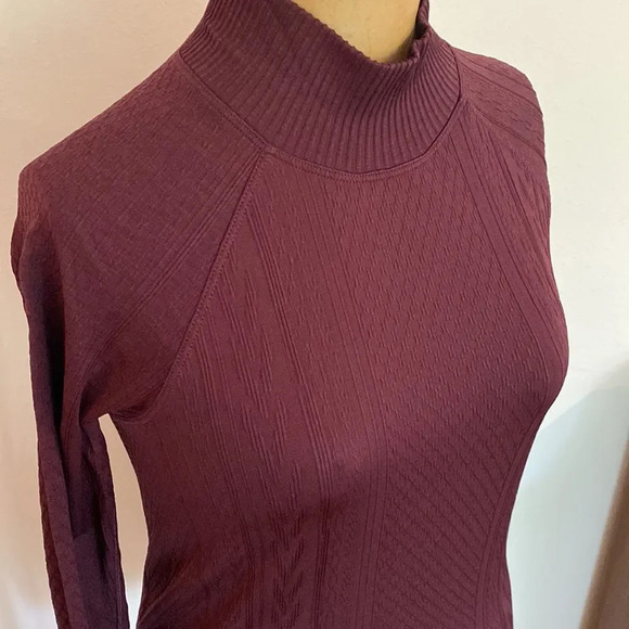 Lululemon sz 6 Lululemon Rest Less Mock Neck
Dark Adobe (plum color) EUC - Picture 2 of 10